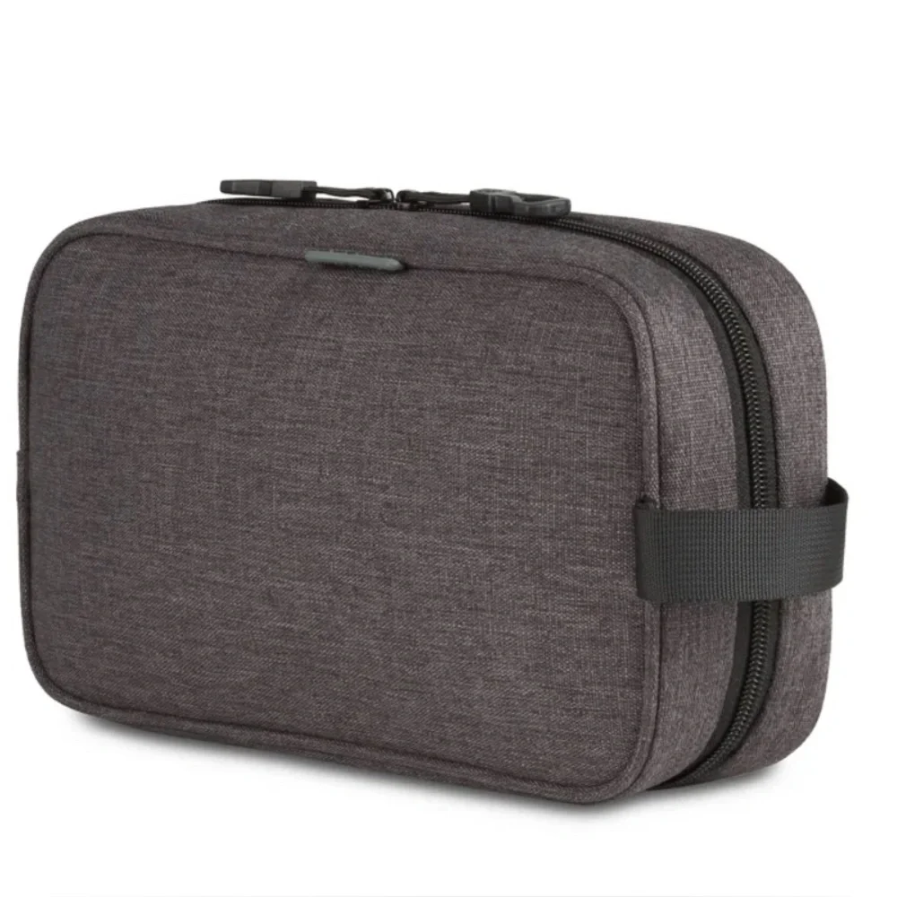 SWISS GEAR - The Vertical Fully Lined Hanging Toiletry Bag - Dark Gray. NWT